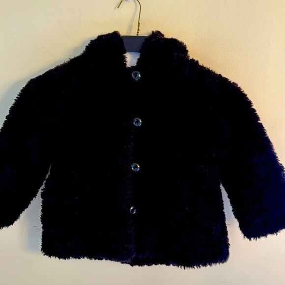 Gymboree Kids Furry Winter Coat - Picture 1 of 5